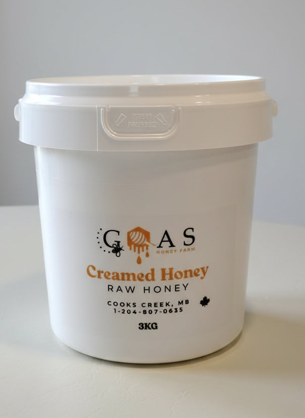 3 kg creamed honey